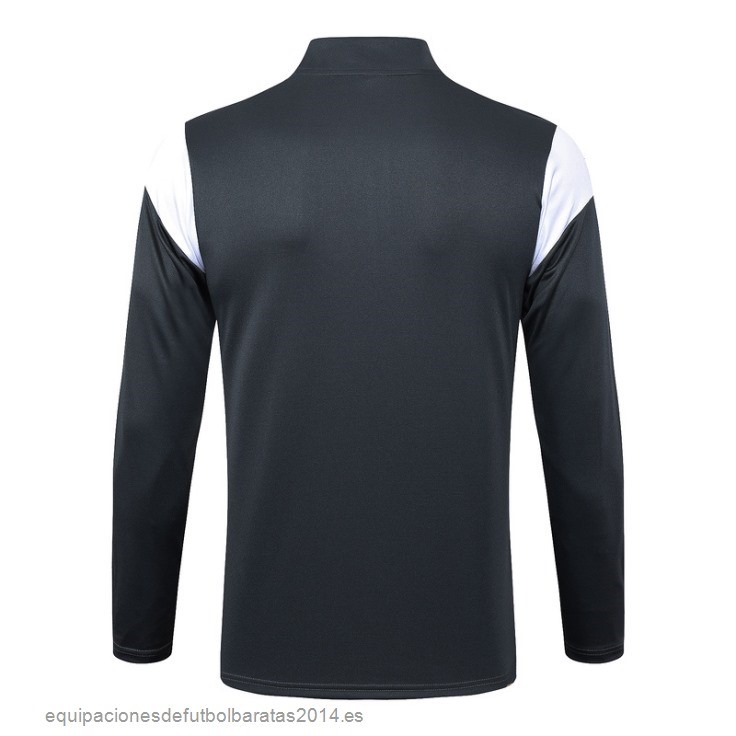 Nuevo Sudadera Entrenamiento Borussia Dortmund 23/24 Gris Amarillo Baratas